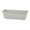 White, variant on Window Box Planter,1 Pack Plastic Vegetable Flower Planters Boxes 19 Inches Rectangular Flower Pots with Saucers for Indoor Outdoor Garden,Patio,Home Decor (Red)