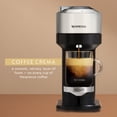 thumbnail image 4 of Open Box Nespresso By DeLonghi New Vertuo Next Premium Coffee and Espresso Maker in Chrome, Single-Serve Brewers, 4 of 12