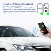 EASYGUARD EC002-p2 Smart Key RFID PKE Car Alarm System Auto Start & Engine Start Stop Button & NFC Entry Rolling Code