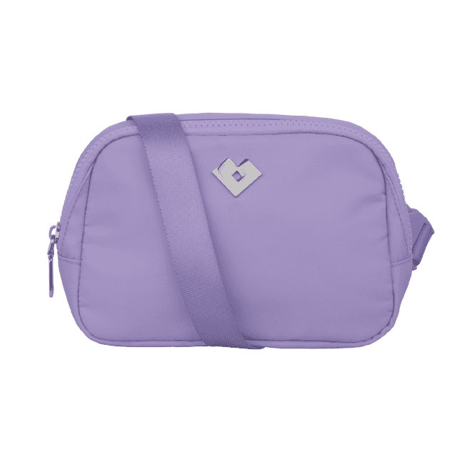 Cangurera Deportiva y de Viaje LuckyLy Modelo Mina Lila UNITALLA