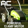 thumbnail image 6 of Greenworks 13 Amp 21" Corded Electric Walk-Behind Push Lawn Mower 25112, 6 of 12