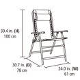 thumbnail image 3 of Mainstays Folding Bungee Chair, 3 of 9