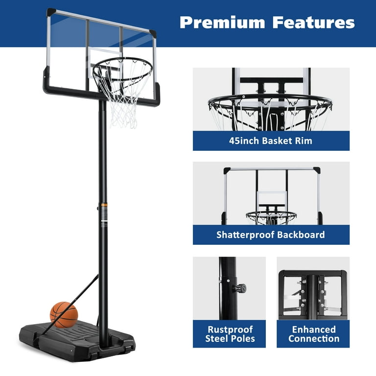 Premium Indoor Basketball Hoop Systems