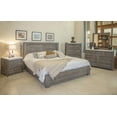 thumbnail image 4 of HomeRoots 524546 62 in. Gray Solid Wood Seven Drawer Triple Dresser, 4 of 5