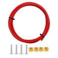 thumbnail image 1 of Tubo de aceite hidráulico Cable de manguera de línea de freno para bicicleta de montaña Reemplazo con aceitunas de latón e inserciones para el sistema Bh90 rojo Baoblaze Tubo de aceite de freno de bicicleta, 1 of 5