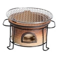 thumbnail image 2 of Estufa de carbón, horno de barbacoa tradicional multifuncional, estufa de camping para hervir té, encimera de barbacoa,, 2 of 9