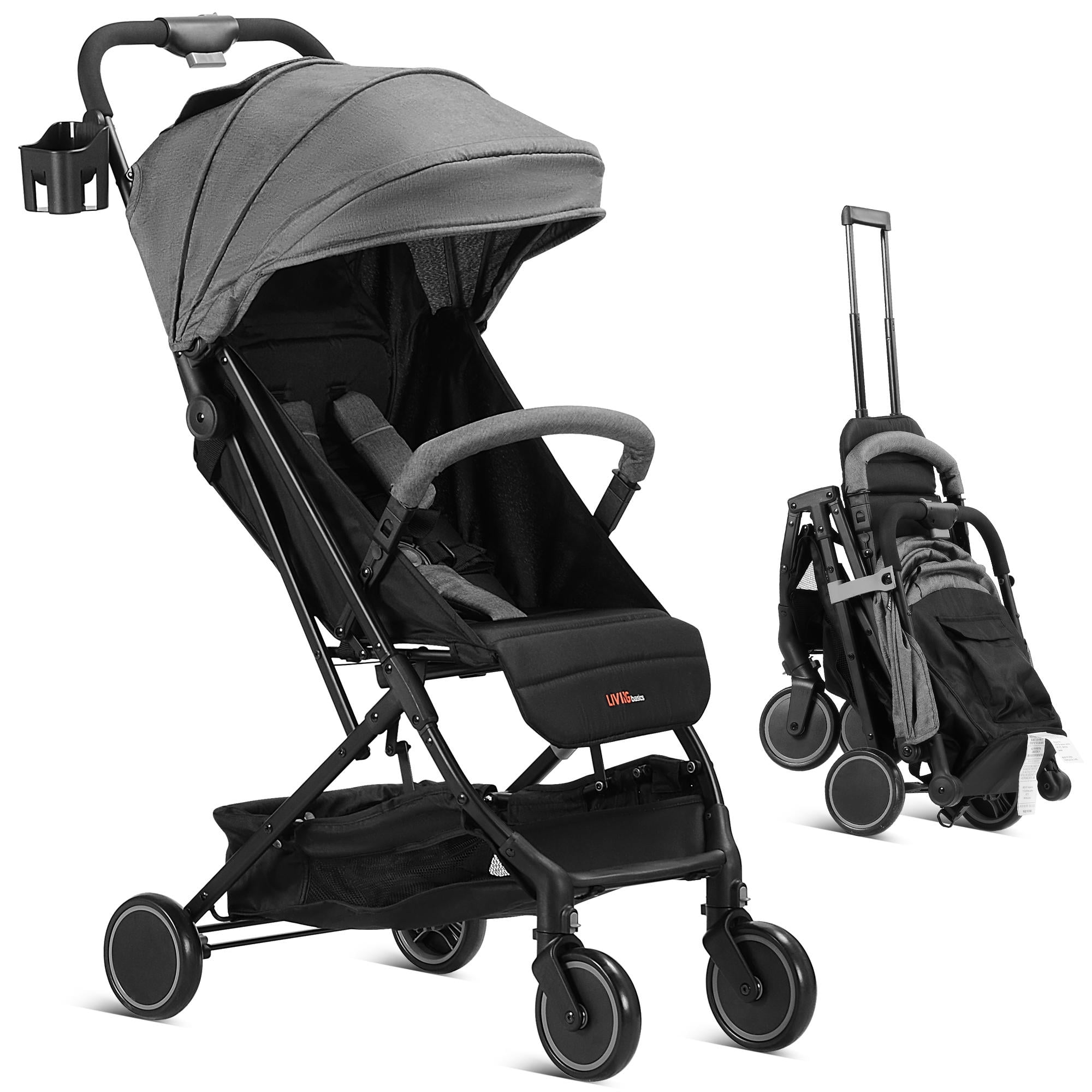 Portable Folding Lightweight Baby Stroller Smallest Foldable Compact