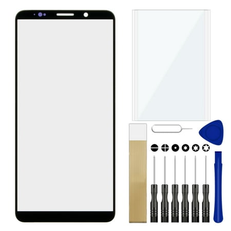 1 Pcs For Huawei Mate 10 Pro BLA-L09 Replacement Outer Glass Screen Lens Tool