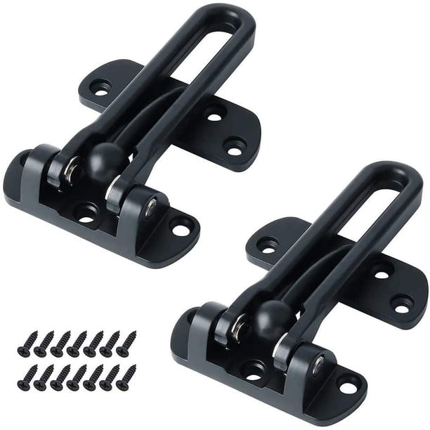 2 piezas de cerradura de seguridad para el hogar, cerradura de seguridad engrosada, pestillo de protección de puerta, cerradura de seguridad gruesa de aleación de zinc macizo para el hogar,