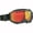 Black/Red Chrome, variant on Scott Fury Snowcross Goggles White w/Enhance Aqua Lens