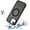 Black, variant on For Apple iPhone 16e (E edition) Case, Heavy Duty Metallic Hybrid Tough TPU with Camera Ring Stand, MagSafe Compatible, Rugged Drop Protection Phone Cover (Clear)