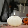 thumbnail image 5 of BiFandian Halloween Pumpkin Candles, Halloween Pumpkin Spice Candle Decoration Indoor Outdoor, Holiday Candle Gifts for Home Outside Yard Lawn Garden Party, 5 of 7