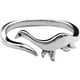 thumbnail image 4 of Anillo de dinosaurio de metal, anillo geométrico abierto con animales, bisutería japonesa y coreana (4 anillos en un paquete), 4 of 7