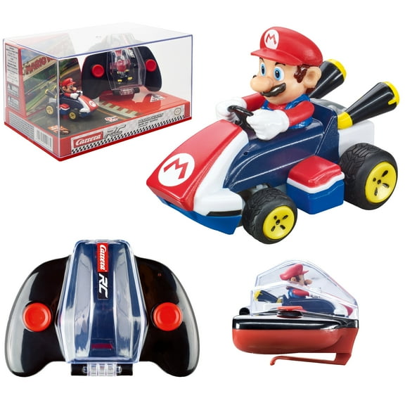Carrera RC Nintendo Mario Kart Mini Radio Remote Control Toy Car - Mario