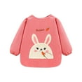 thumbnail image 2 of Wancir Long Sleeve Bib,Baby Smock for Eating Reusable Shirt Bibs for Babies Toddler 0-8T, 2 of 3