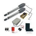thumbnail image 1 of Automatic Dual Arms Electric Swing Door Gate Opener Operator Motor Actuator Closer Swing Gate Opener + Wifi Control System For Driveway ,Ultra-Quiet Operation, 1 of 7
