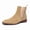 Brown, variant on Men's Suede Chelsea Ankle Boots, Classic Slip-On Ankle Boots with Red Wood Texture Sole, Casual & Dress Wear