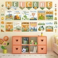 thumbnail image 7 of 33 PCS Camping Welcome Posters Camping Welcome Bulletin Board Motivational Posters Positive Inspirational Quotes Paper Cutouts Classroom Decorations for Back to School Home Wall Door Supplies$$Office, 7 of 7
