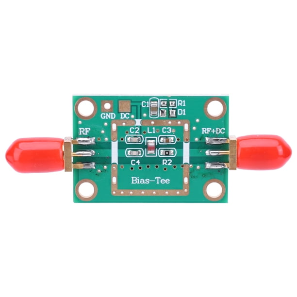 【MRA179A】RF DC bloqueador polarizador alimentación coaxial Bias Tee 10MHz-6GHz sin carcasa