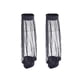 thumbnail image 5 of Eigraketly 1 par de calcetines de senderismo, pantalones antimosquitos, accesorios de ropa, malla, Unisex, profesional para acampar al aire libre Negro 2piezas, 5 of 6