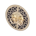 thumbnail image 1 of Wardrobe Knob, Long Service Life Retro Style Cabinet Knob Not Easy To Corrode Superb Craftsmanship  For Dressing Tables For Wardrobes, 1 of 8