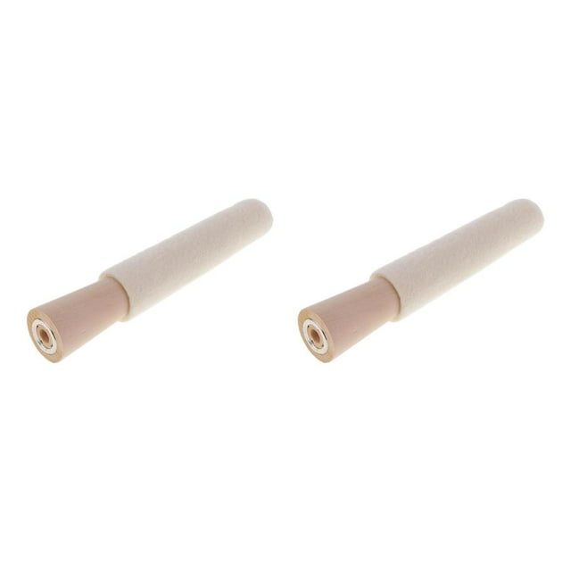 Inteprter Y herramientas de palo de pulido de anillo interior de fieltro reutilizable herramienta de pulido de anillo interior multifuncional de 5.12 pulgadas 2Conjunto