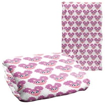 Sesame Street Simple Abby Pattern Officially Licensed Silky Touch Super Soft Throw Blanket 36" x 58"