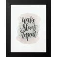 thumbnail image 2 of Imperfect Dust 12x14 Black Modern Framed Museum Art Print Titled - Wake-Slay-Repeat, 2 of 5