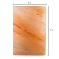 thumbnail image 2 of Zenware 12" x 8" x 2" Natural Himalayan Block Cooking Salt Plate & Holder Set - Black, 2 of 2