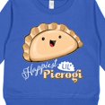 thumbnail image 3 of Inktastic Happiest Lil' Pierogi Toddler Sweatshirt, 3 of 4
