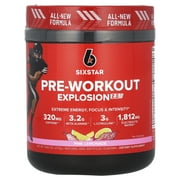 SIXSTAR Pre-Workout Explosion 2.0, Pink Lemonade , 9.63 oz (273 g)