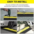 thumbnail image 4 of Kojooin Heavy Duty Cable Protector Ramp, Rubber Speed Bump for Driveways, 11,000 lbs Per Axle Capacity, 4 of 8
