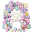 thumbnail image 1 of Kit de globos decorativos para fiesta Unicornio, 1 of 7