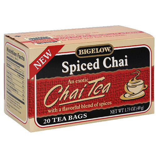 Bigelow Spiced Chai Tea, 20ct (Pack of 6)