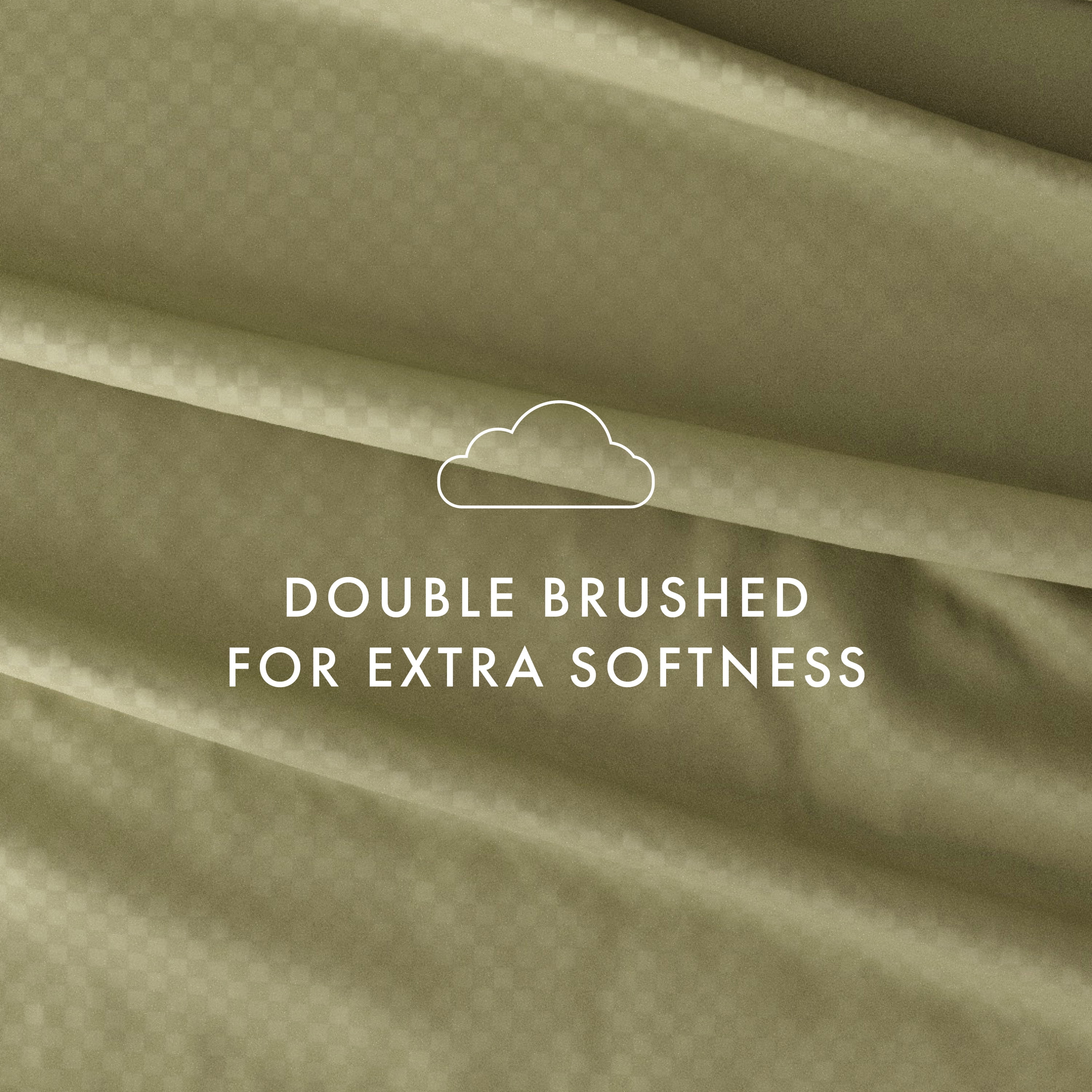 Noble Linens 4 Piece Sage Checkered Embossed Bed Sheet Set, King