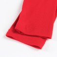 thumbnail image 3 of HSHDLDF Women's Square Neck Long Sleeve Ribbed Slim Fitted Casual Basic Crop Top, 3 of 6