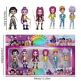 thumbnail image 4 of 6 PCS Exquisite Stars Action Figures Anime Peripheral Statue, Attractive Pop Singer Figures Collectable Toys for Fans Gift, 4 of 8