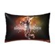 thumbnail image 1 of Funda de almohada de satén marrón de 20 x 30 pulgadas, funda de almohada para dormitorio de estudiantes, funda de almohada para sofá, funda de almohada rectangular, 1 of 8