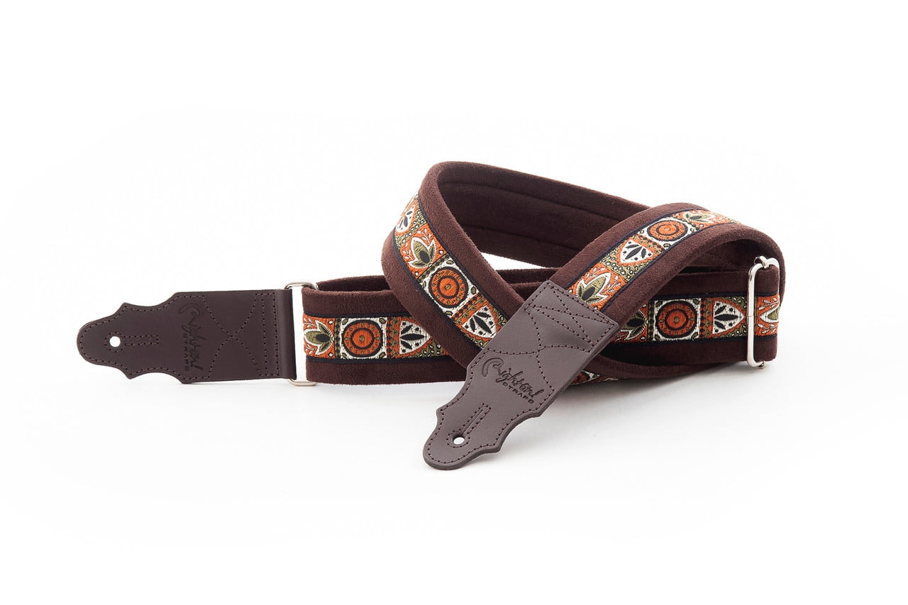 RightOn! Straps Merida Guitar Strap w/ Vintage Design & Comfortable Fit