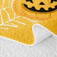 thumbnail image 5 of Manfei Halloween Bat Pattern Quilt Full,Gothic Witch Print Full Bedspread Sets,3 Pieces,1 Coverlet and 2 Pillowcases, 5 of 7