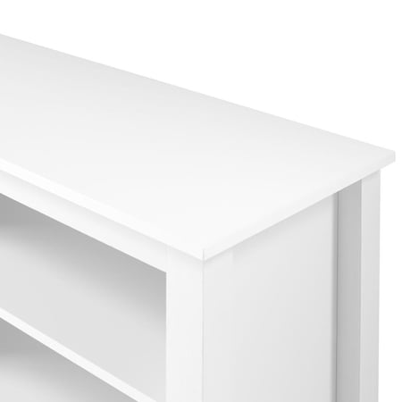 Walker Edison 58 Essential TV Stand Console - White