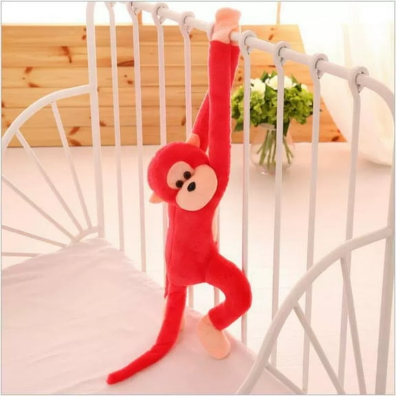 Long Arm Monkey Doll, Adorable Plush Monkey Decoration, Soft Comfortable Hanging Stuffed Animal Doll Pendant, Cute Simulation Monkey Doll, Colorful Home Decoration Ornament Gift, 70cm
