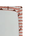 thumbnail image 3 of Ambesonne Anchor Fitted Sheet, Grunge Nautical, King Size, Redwood Coral and White, 3 of 3