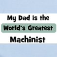 thumbnail image 2 of CafePress - Worlds Greatest Machinist Infant Bodysuit - Baby Light Bodysuit, Size Newborn - 24 Months, 2 of 4