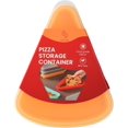 thumbnail image 1 of KEVJES 4sets Reusable Silicone Leftover Pizza Slice Storage Container with Air-tight Lids-BPA Free,Fits Single Slice up to 16\u201d,Save Space, Refrigerator organizer(4 Yellow), 1 of 8