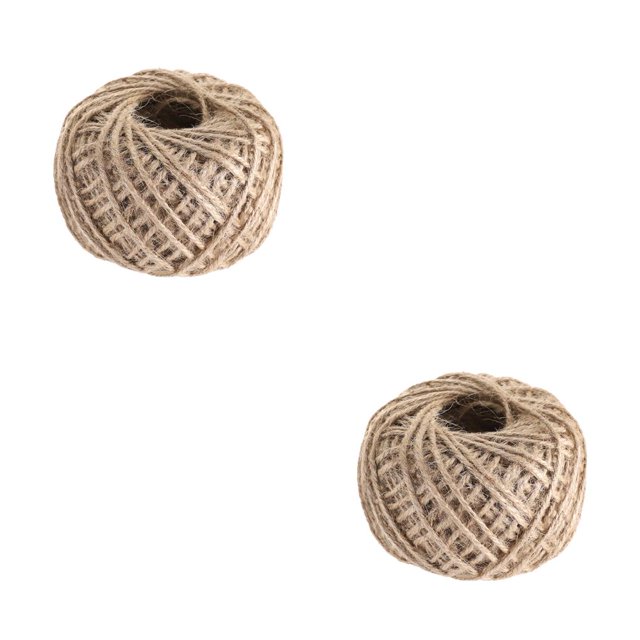 Matsuzay Cuerda de cinta de arpillera trenzada para banquete de boda, cuerdas de hilo para coser, decoración, cordón para envolver, accesorios Type6 NO6