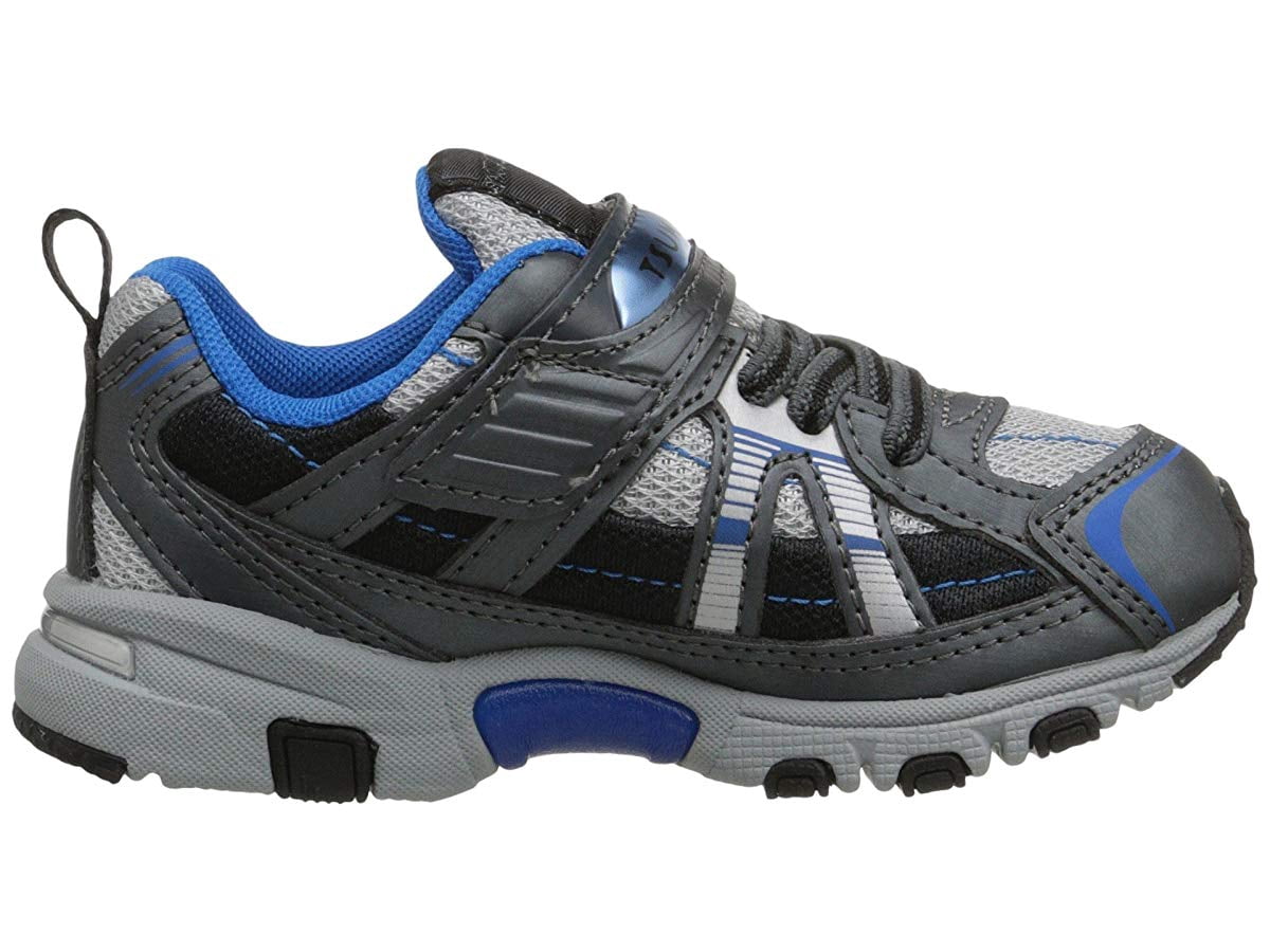 TSUKIHOSHI Boy's Youth Storm Sneaker – Machine Washable, Hook-and-Loop Strap, Wide Toe Box
