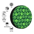 thumbnail image 4 of Haiem Spare Tire Cover , Wheel Cover with green Skull printed, Camper Spare Tire Cover Fit for Jeep Wrangler Rv SUV Truck Travel Trailer-15 inch, 4 of 6