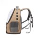 thumbnail image 5 of Mochila para mascotas, moderna, transparente, transpirable, para gatos, perros, plegable, 5 of 6