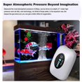 thumbnail image 3 of Aquarium Air Pump Usb Rechargeable Oxygen Pump Fish Tank Bubbler High Capacity 4800mah Lithium Batt, 3 of 5